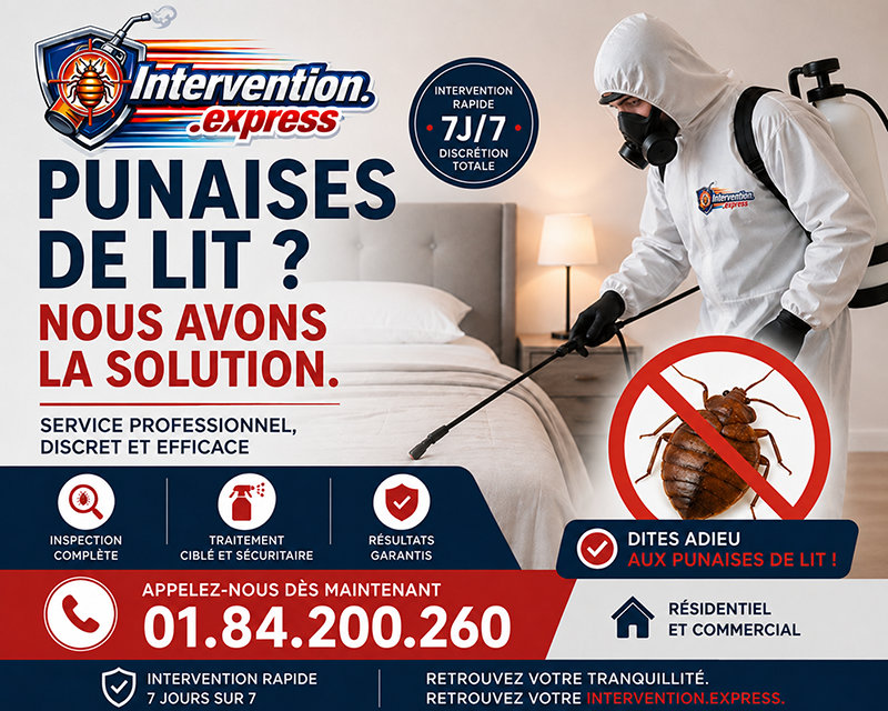 Punaises de Lit Le Plessis Trevise